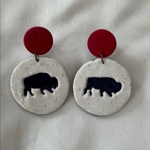 Buffalo Bills Stud Earrings